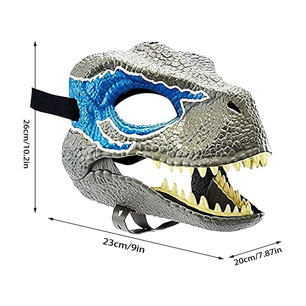 Вечерняя Женская Подарочная маска Велоцираптора T-Rex динозавра реквизит для