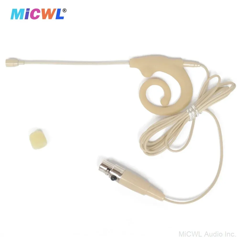 Фото Профессиональный микрофон-гарнитура SLX8 Snail Earset для Shure PGX BLX SVX ULX SLX UR4D TA4F, миниатюрный передатчик Bodypack, подвесной микрофон №3