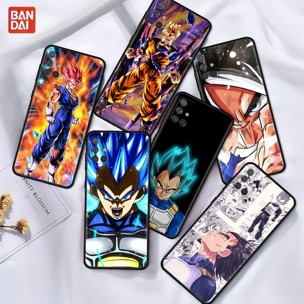 

Dragon Ball Z Goku Case For Samsung Galaxy A12 A52 A41 A32 A21s A71 A02s A32 5G A31 A72 A22 A11 Black TPU Phone Shell