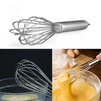 useful egg agitator professional stainless steel balloon wire whisk manual egg beater mixer egg beater egg mixer