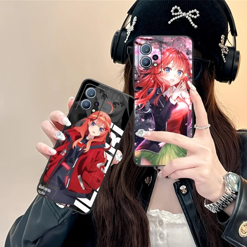 Чехол Nakano Itsuki для мобильного телефона Huawei P60 P50 P40 P30 P20 P10 P9 P8 Pro Lite Plus черный мягкий