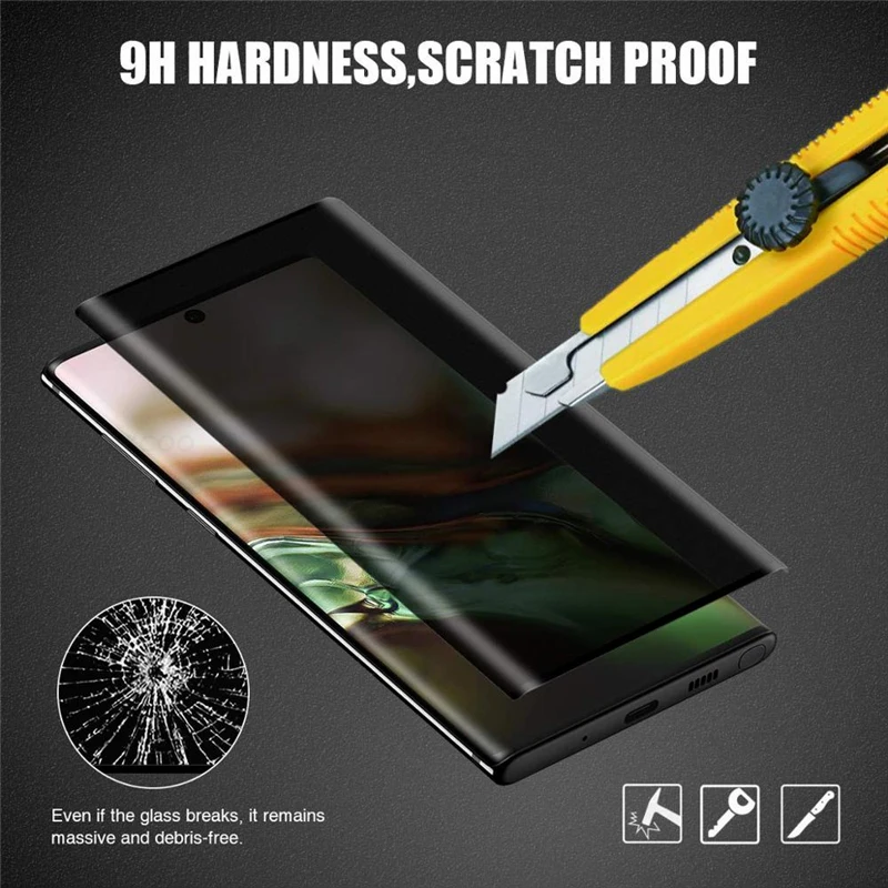 Фото Защитное стекло с УФ-защитой от подглядывания для Huawei Pura 90 70 Ultra P40 P50 P30 P60 Mate 80 Pro Max 60 RS P90 №5