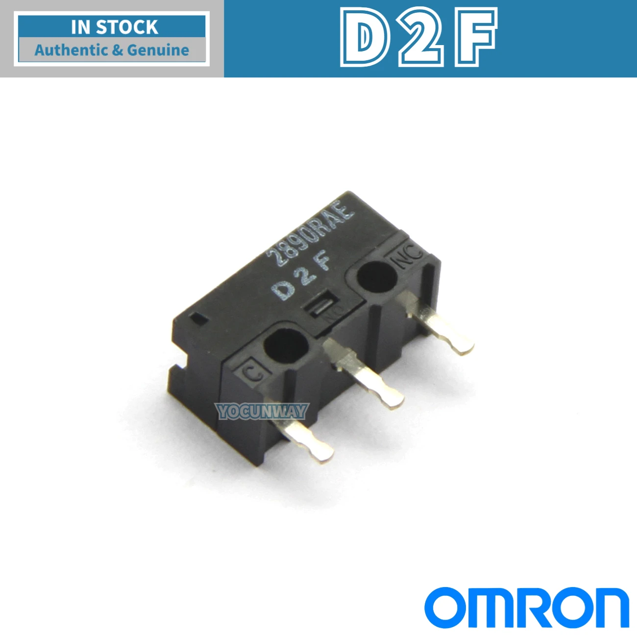 

OMRON D2F серый микропереключатель 3 контакта