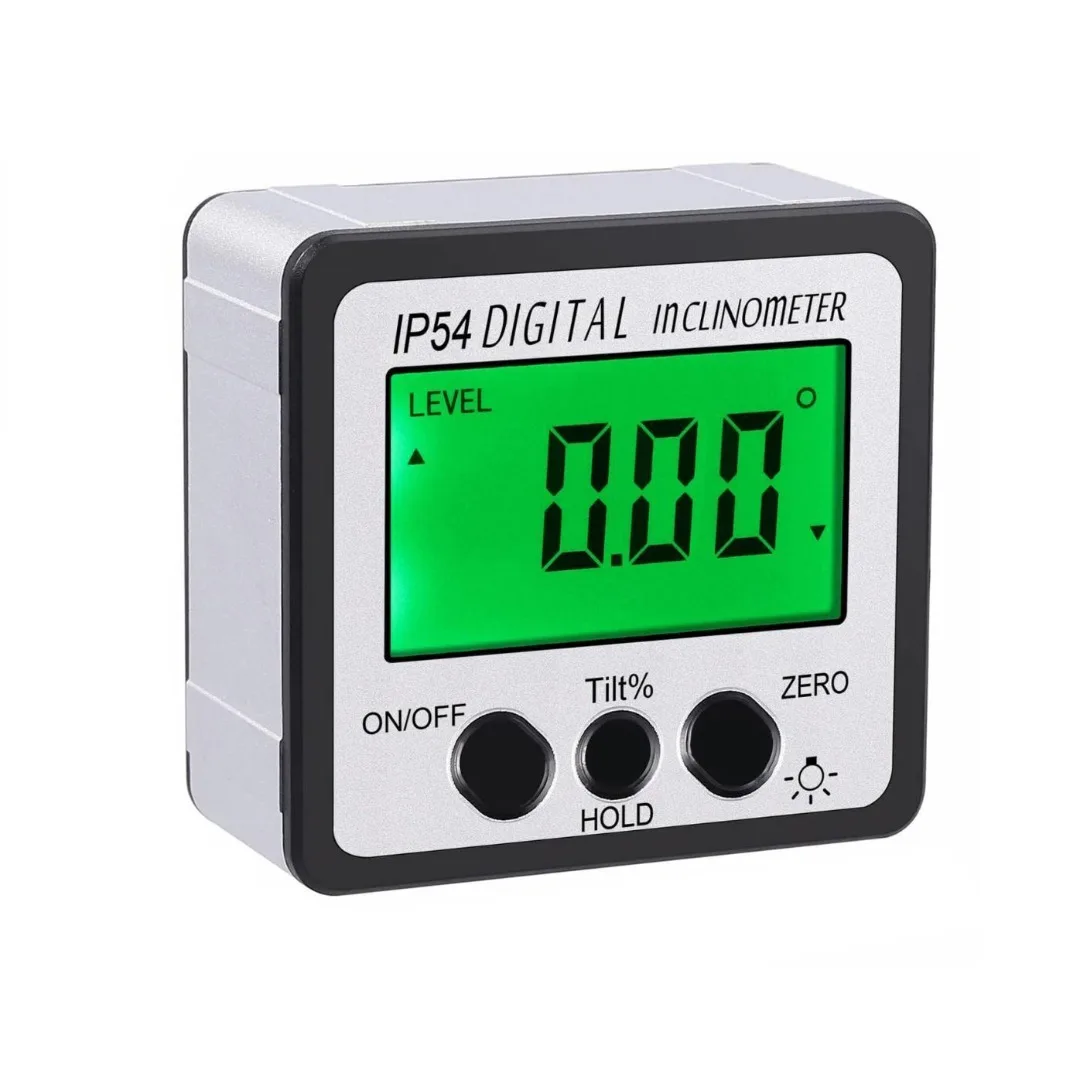 

Цифровой Инклинометр, Многоцелевой Магнитный угломер с ЖК дисплеем, портативный угломер, транспортир