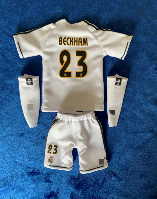 

1/6 Beckham Soccer Jersey Model Compatible Zcwo 03 04 Season Fit 12" Action Figure Body In Stock For Fans Collection