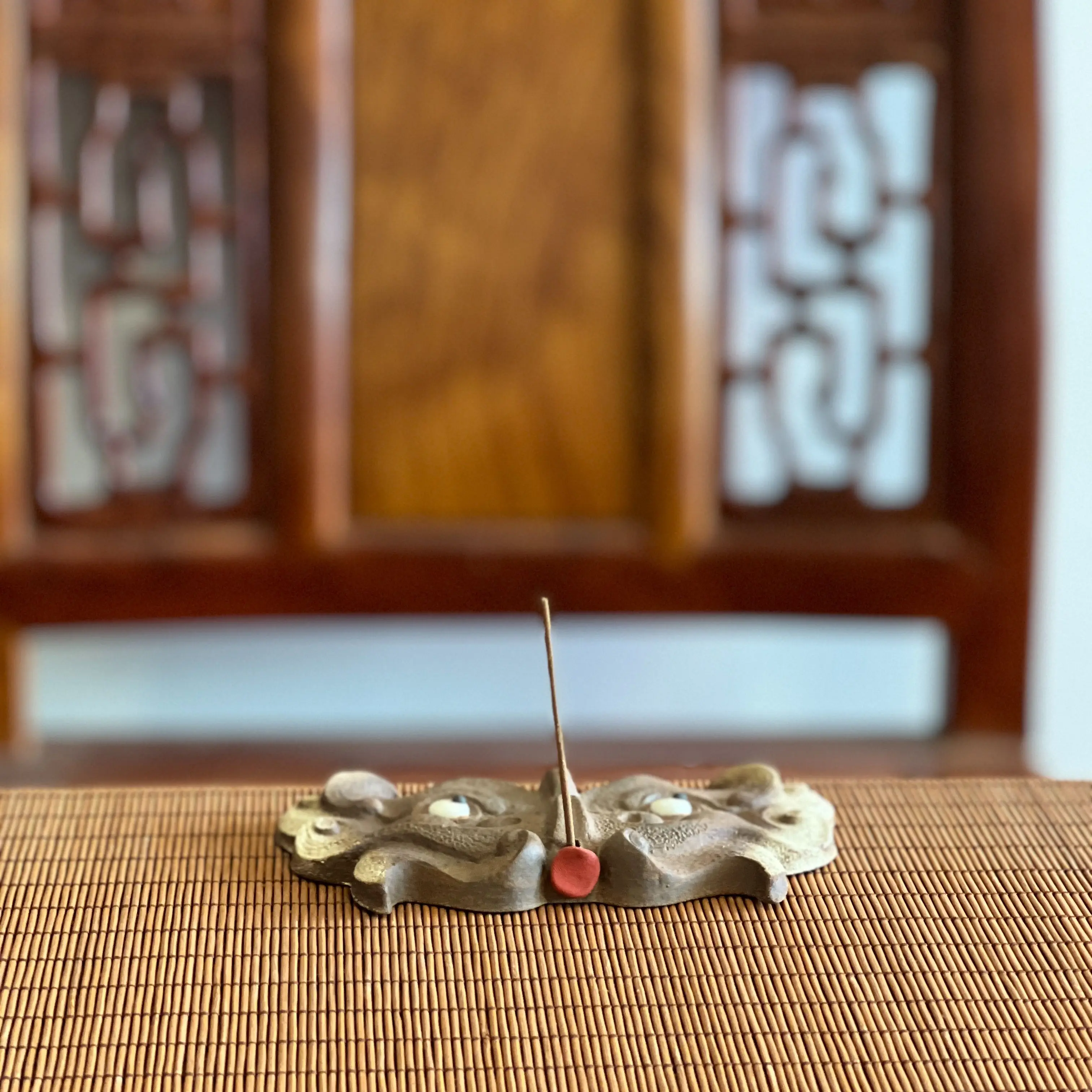 

1 керамическая курильница Handmad E, украшение для дома, декор «сделай сам», подарок, украшение, животное