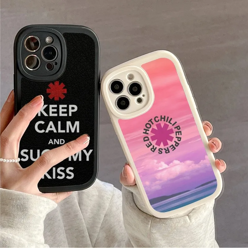 

Чехол для телефона American Rock Band RHCP, силиконовый чехол из овечьей кожи для IPhone 14, 11, 12, 13, Pro Max, Mini, X, XR, XS, 7, 8 Plus, пара