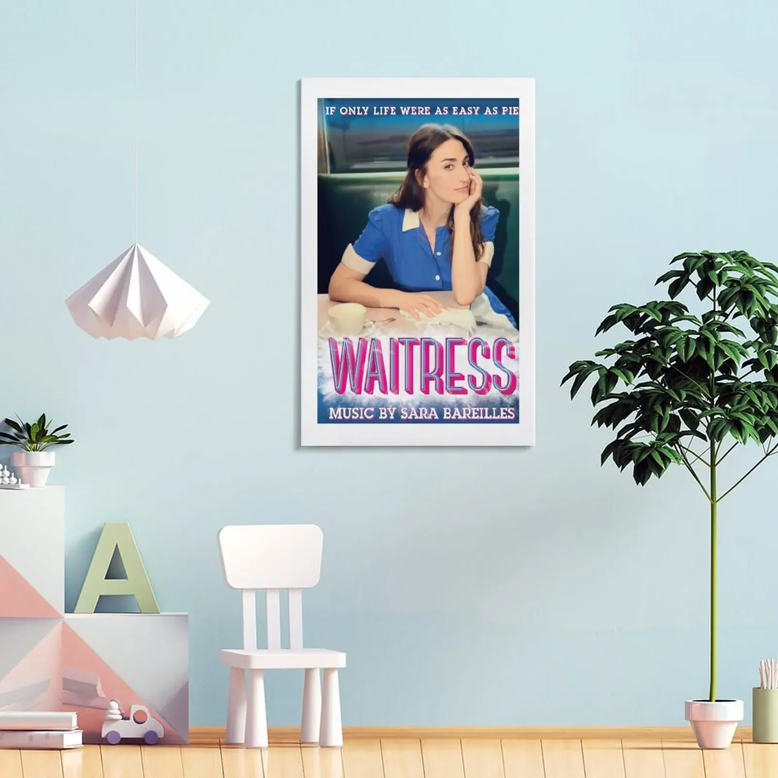 сара pelayans makar bareilles официантка холст картина украшение дома роскошное