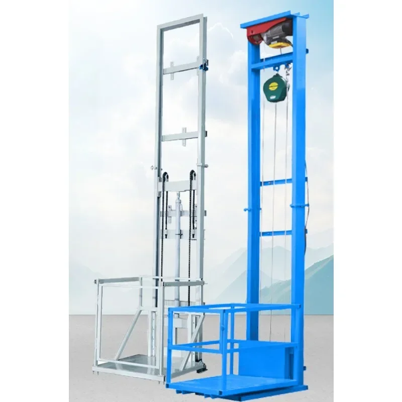 Бытовой гидравлический антиэкструзионный Электрический грузовой лифт