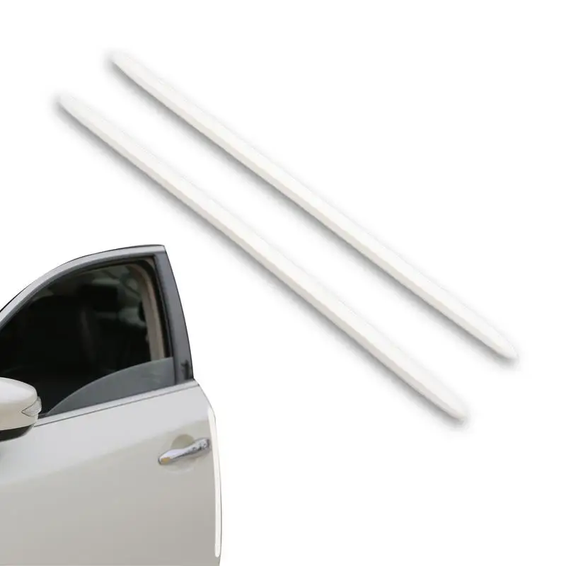 

2Pcs Car Door Edge Guards Side Doors Moldings Adhesive Scratch Protector Car Bumper Guards Protector Anti-Scratch Accessories