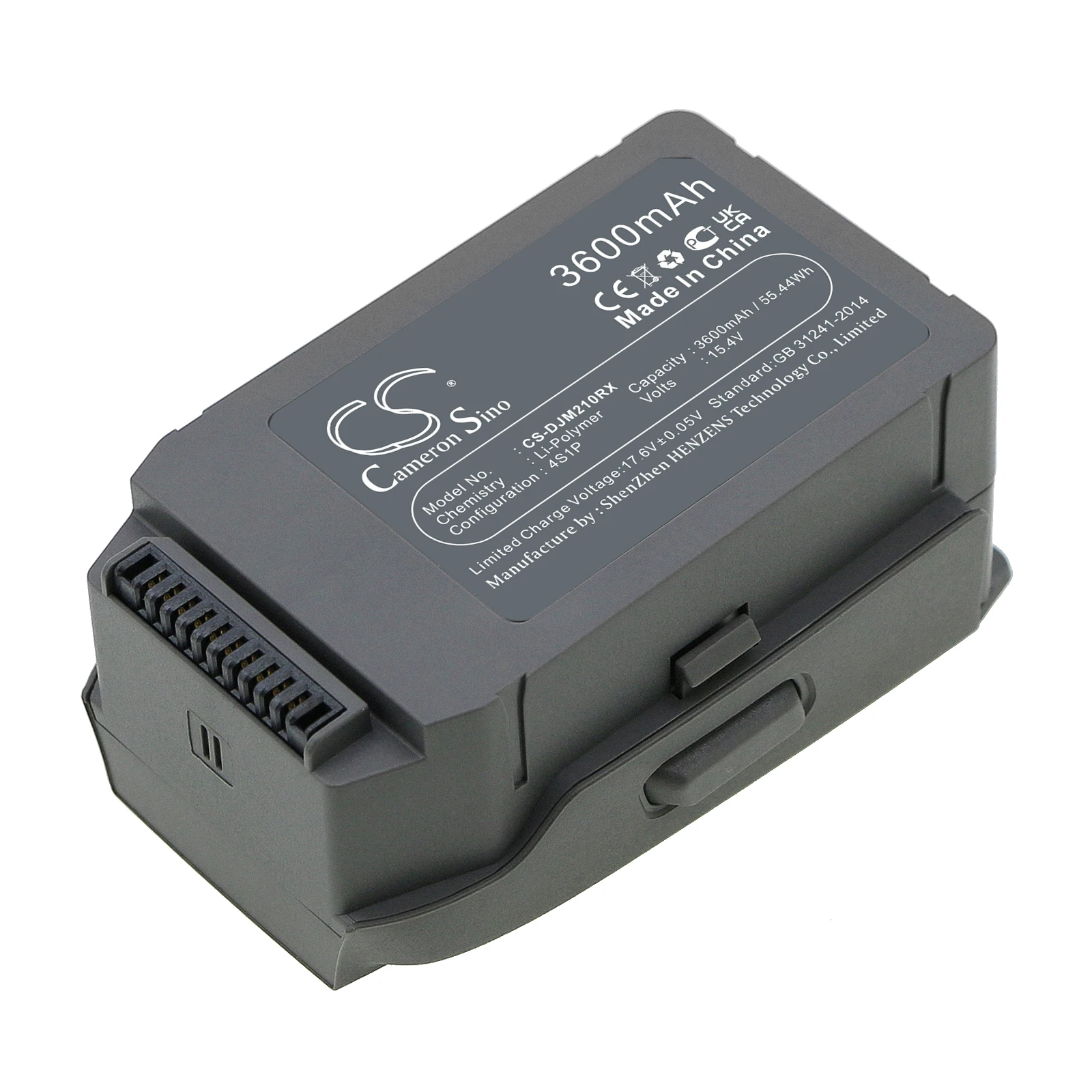 

CS Drones Battery For DJI Mavic 2 Pro Zoom Fits CP.MA.00000038.01/76573 FB2-3850 3600mAh/55.44Wh Li-Polymer 15.40V DJM210RX