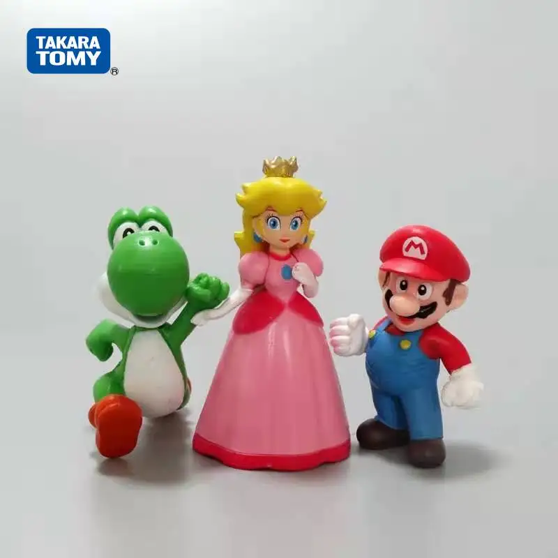 

Takara Tomy6 Mario Hand-Made Cartoon Game Figure Doll Series Car Toy Model Decoration Wholesale