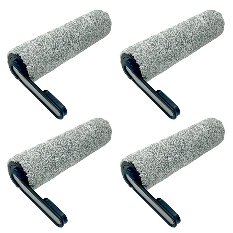 

Suitable for TINECO FLOOR ONE 2.0 Slim Vacuum Cleaner Accessories Rolling Brush Main Brush Velvet Brush 4 Pack
