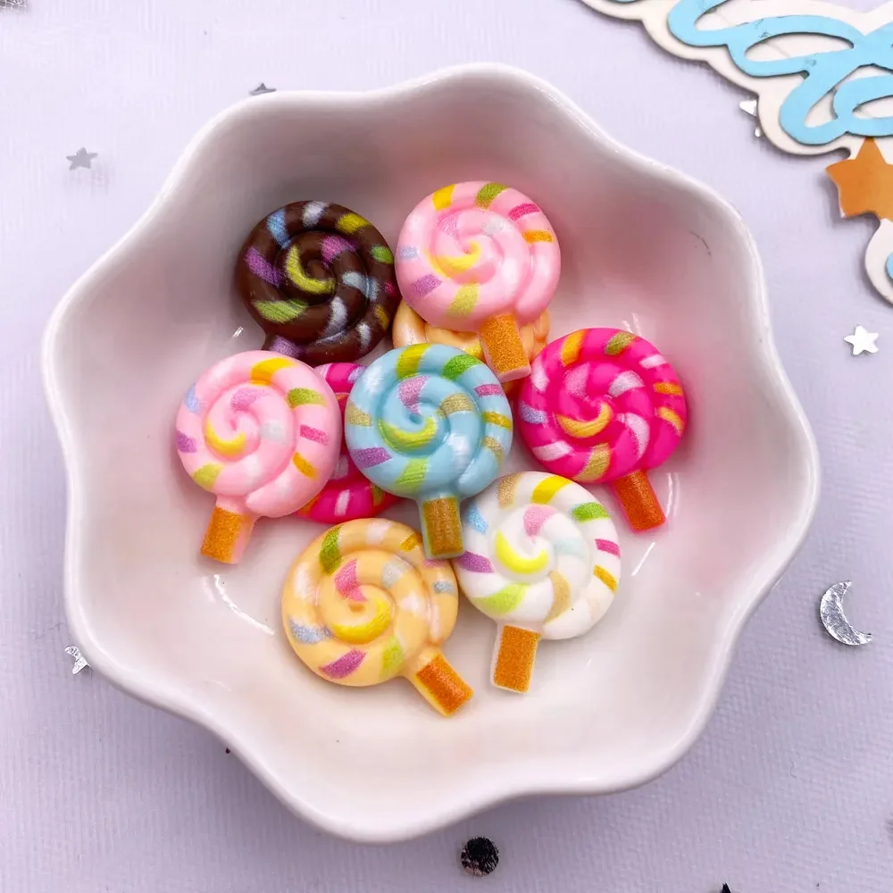 

20 шт., микс смолы, 3D бантики, имитация сладостей, Diy Super Paradise