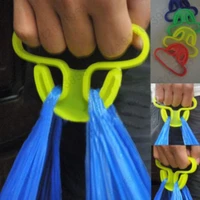 1pcs hooks for hanging handbag basket shopping bag holder carry bag handle comfortable grip protect hand tools random color