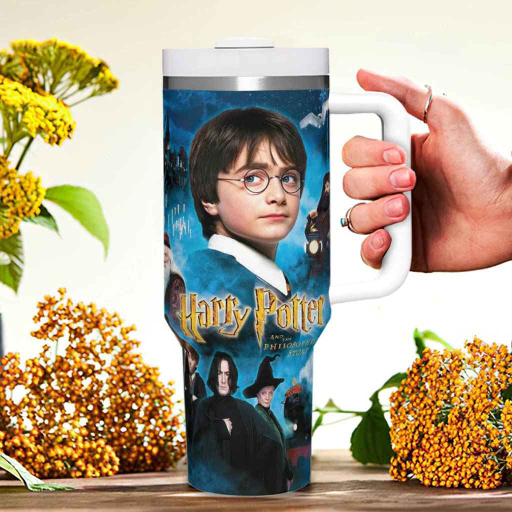 Автомобильные дорожные кружки Гарри Поттер из нержавеющей стали 304 стакан для