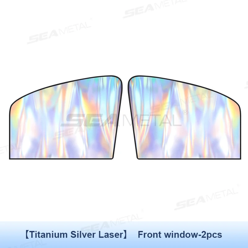 

Магнитная Солнцезащитная Шторка BLALION Для Боковых Окон Автомобиля, Титаново-серебристая, С Защитой От УФ-излучения