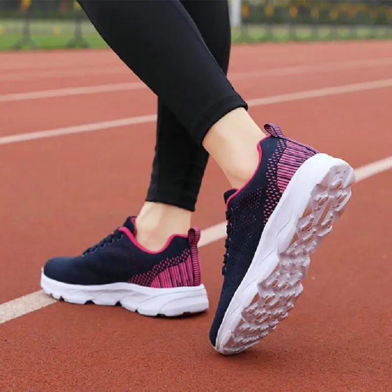 2023 Women Sport Shoes Fashion Platform Sneakers Ladies Spring Winter Flats Running Shoes Woman Nice Training Zapatillas Hombre
