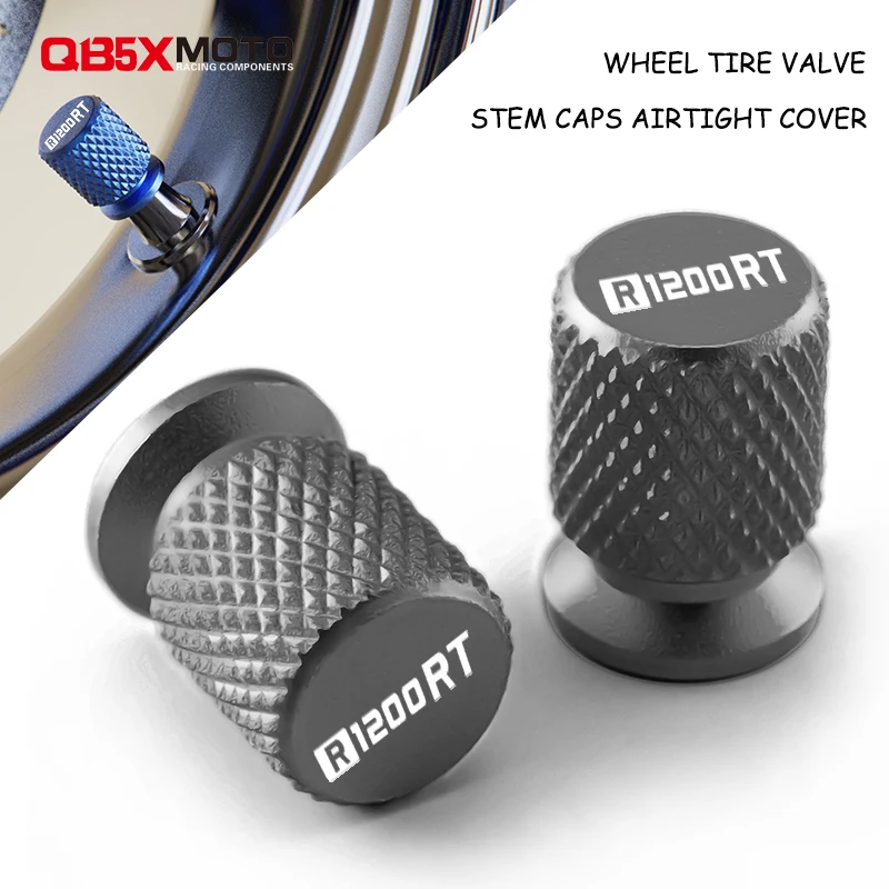 

R1200RT Motorcycle Tire Valve Air Port Stem Cover Caps CNC Accessories For BMW R1200RT R1200 RT R 1200RT 2004-2021 2015 2014