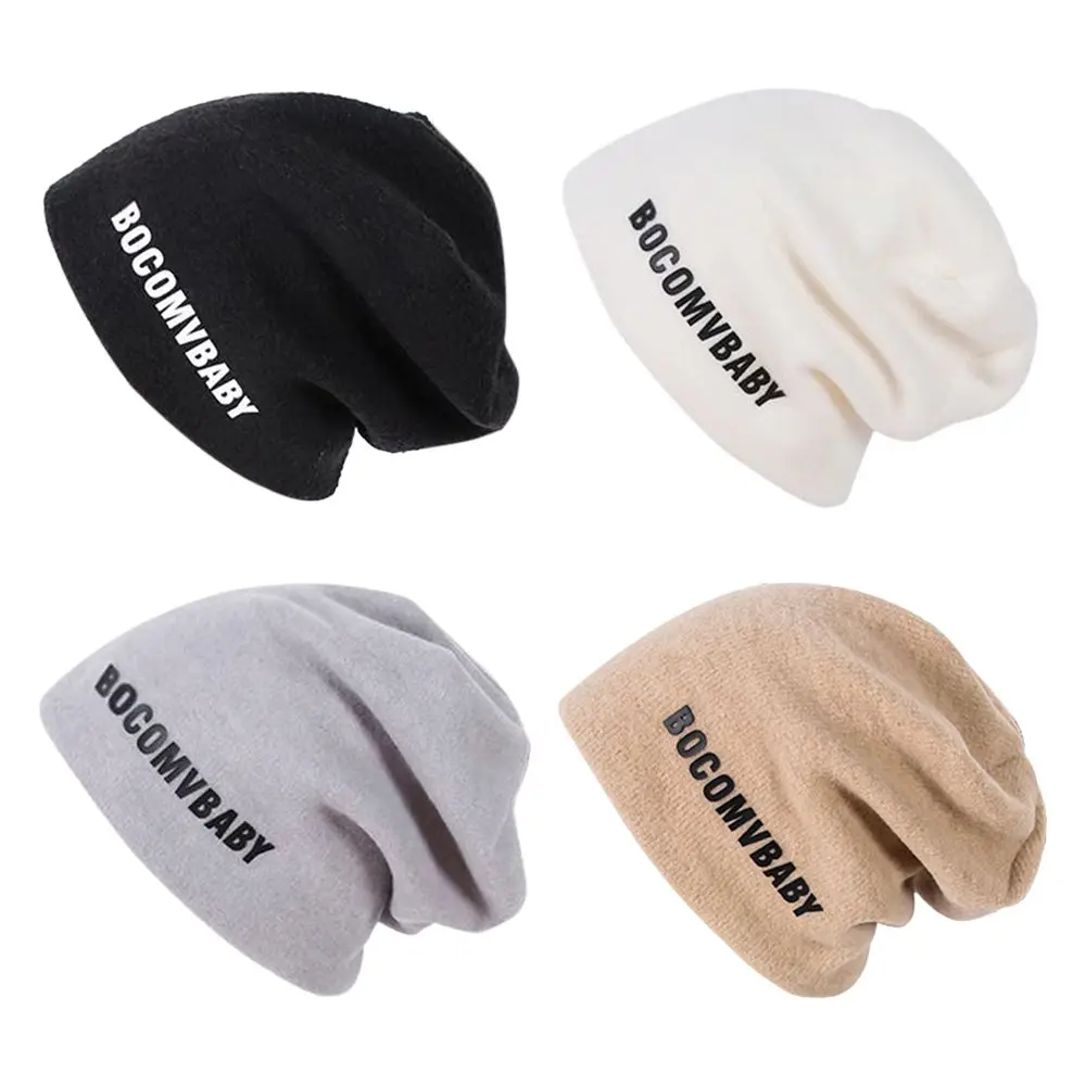 

4 цвета, Женская Повседневная шапка, женские/мужские Новые Вязаные облегающие шапки, зимние осенние шапки, теплая шляпа, женские облегающие ...