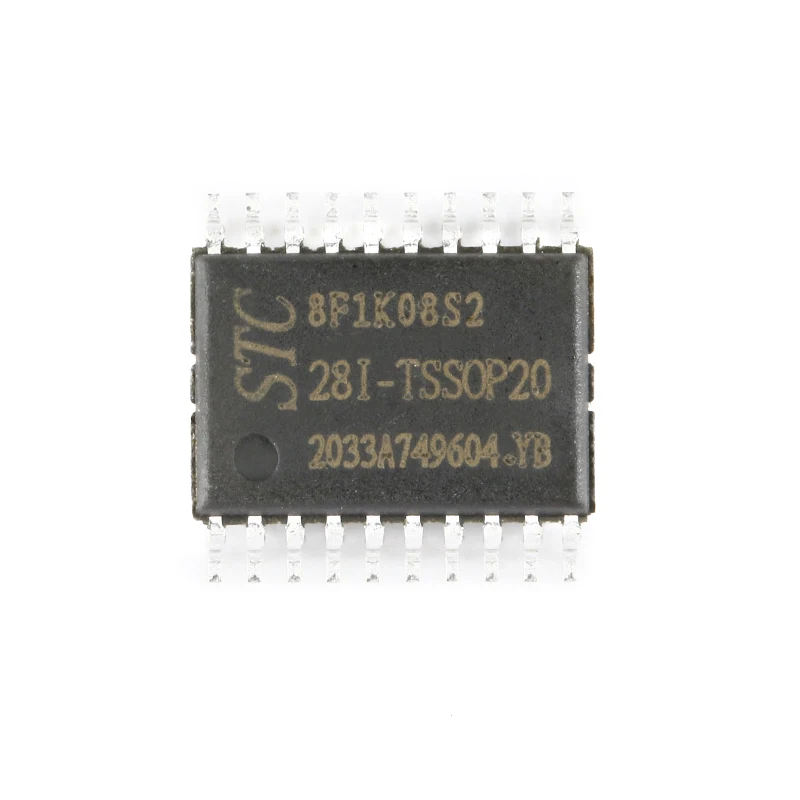 Оригинальный STC8F1K08S2-28I-TSSOP20 улучшенный 1T 8051