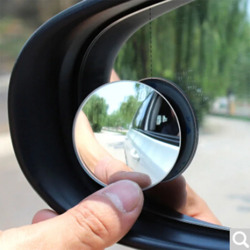 1Pair Car Round Convex Blind Spot mirror For Honda civic crv fit Citroen c5 x7 Lexus gx460 gs300