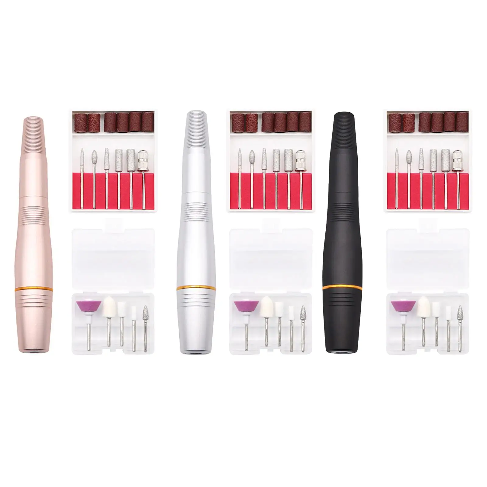 

Portable Electric Nail Drill Machine Grinding Equipment Remover for Nails Shape Nail Grind Trim Manicures Pedicure Gel Polish