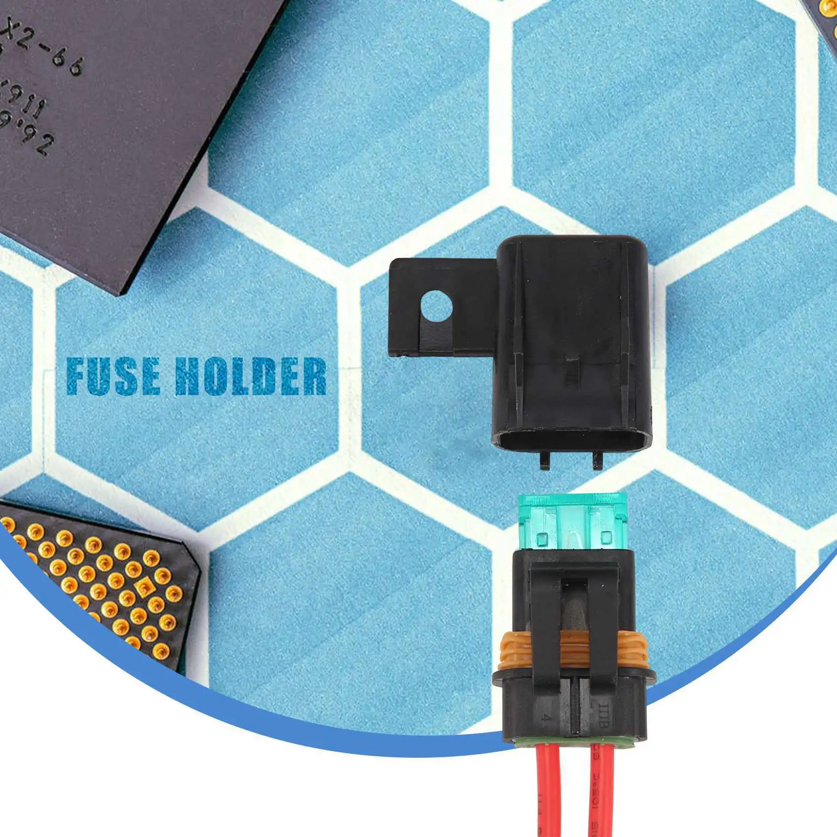 Автомобильный/морской погодостойкий держатель плавкого предохранителя ATO/ATC с