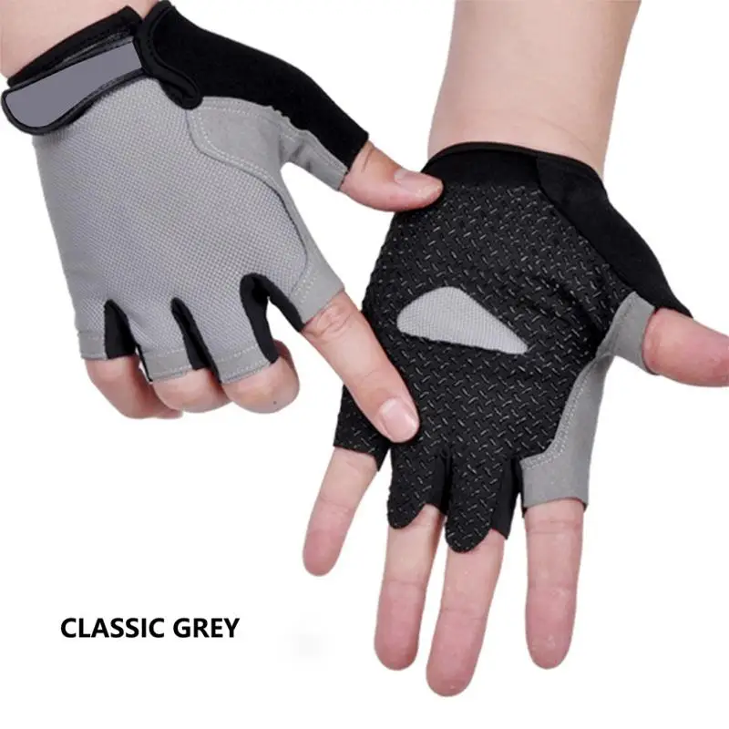 

Windproof Half Finger Gel Cycling Gloves Bike Gloves MTB Half Finger Cycling Gloves Thin Fingerless Breathable Half-cut Gloves
