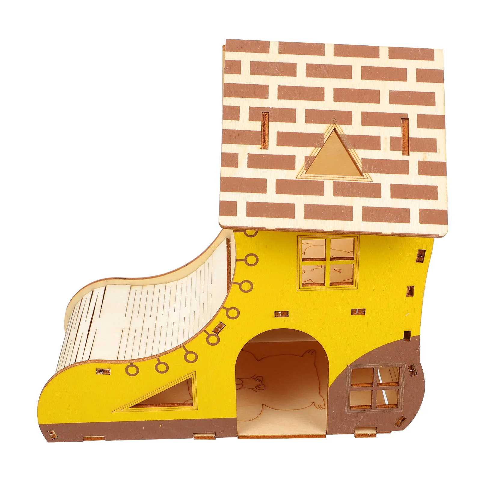 

Toys Hamsters Rabbit Swing Cage Pets Toys Playground Toys Squirrel Wood Platform Hamster House Hamster Villa
