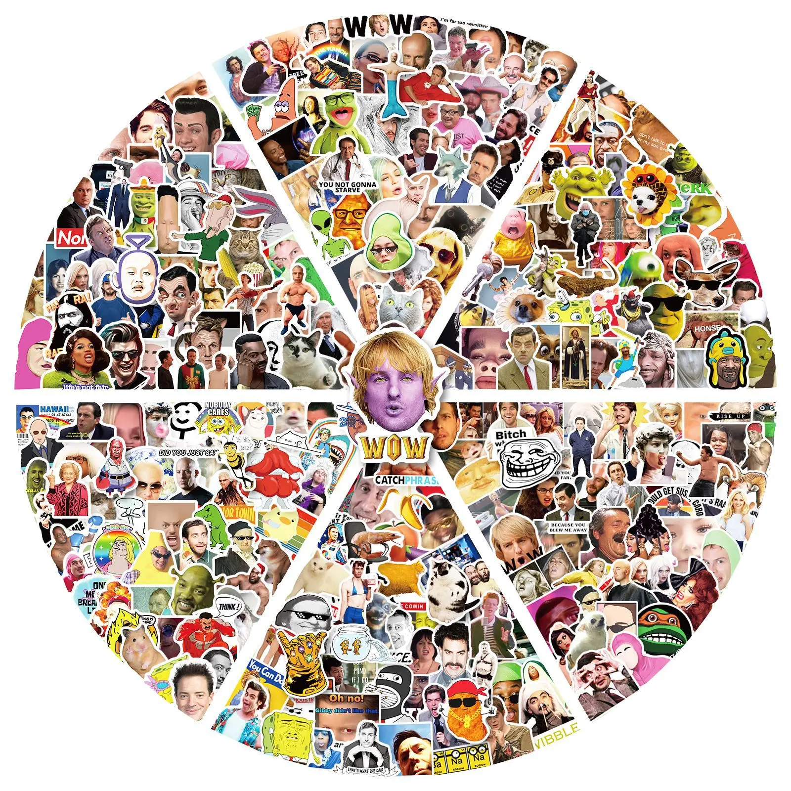 

50Pcs Funny People Graffiti Scrapbook Decor Stickers Decals for Motorcycle Laptop Guitars Car Guitar DIY Sticker Kids Toy Gift