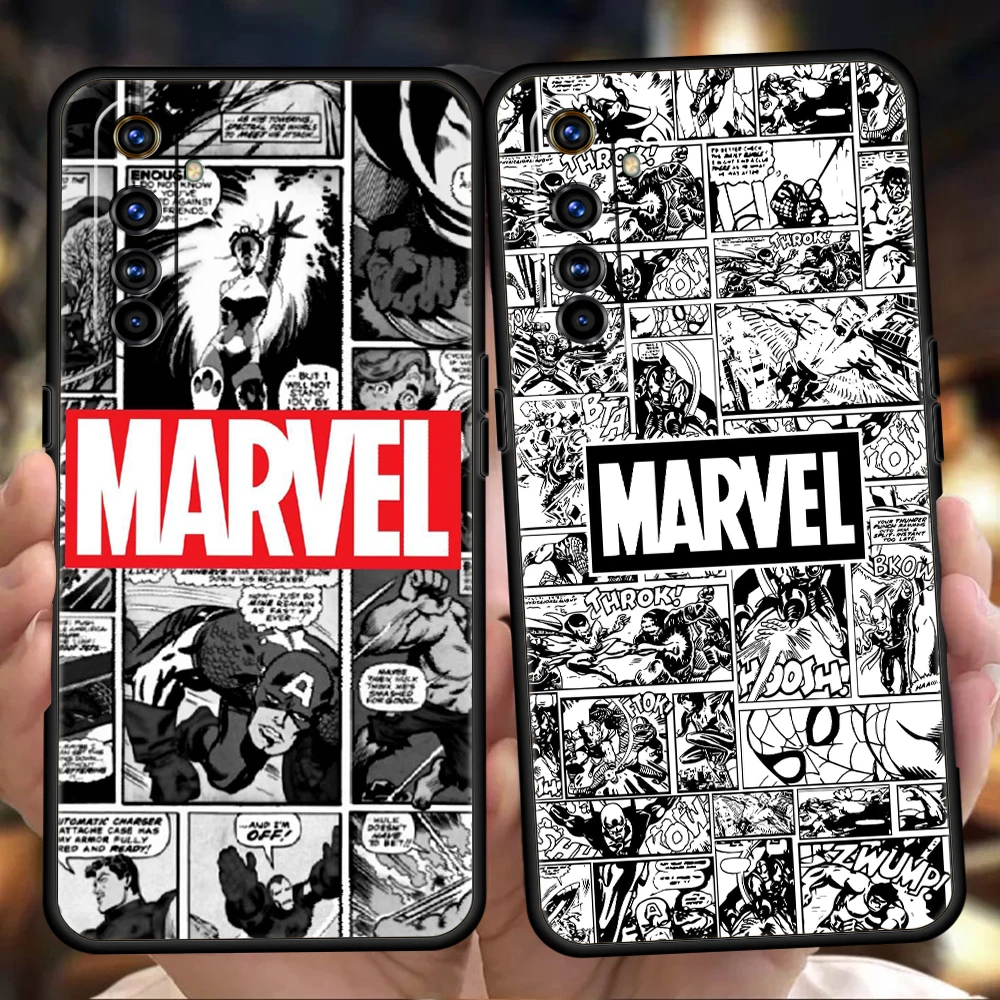 

Disney Comics Phoen Case Cover For Realme 8i 9i 9 8 7 6 Pro C25 C21 C11 C3 GT2 Pro Plus 5G Silicone Shockproof Shell Fundas TPU