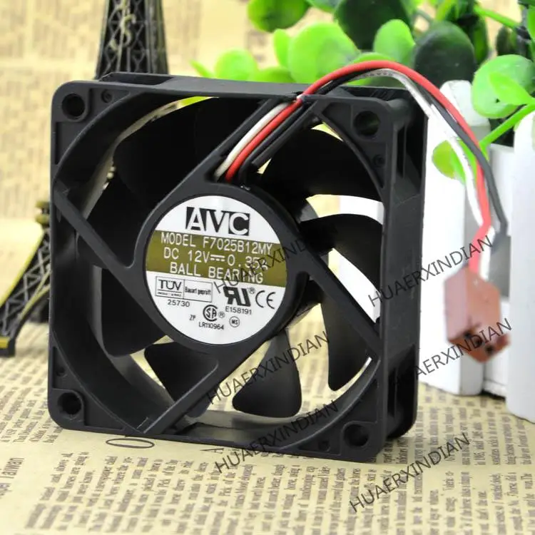 Новинка F7025B12MY 7CM 7025 12V 0.35a комплект кулера для охлаждения процессора