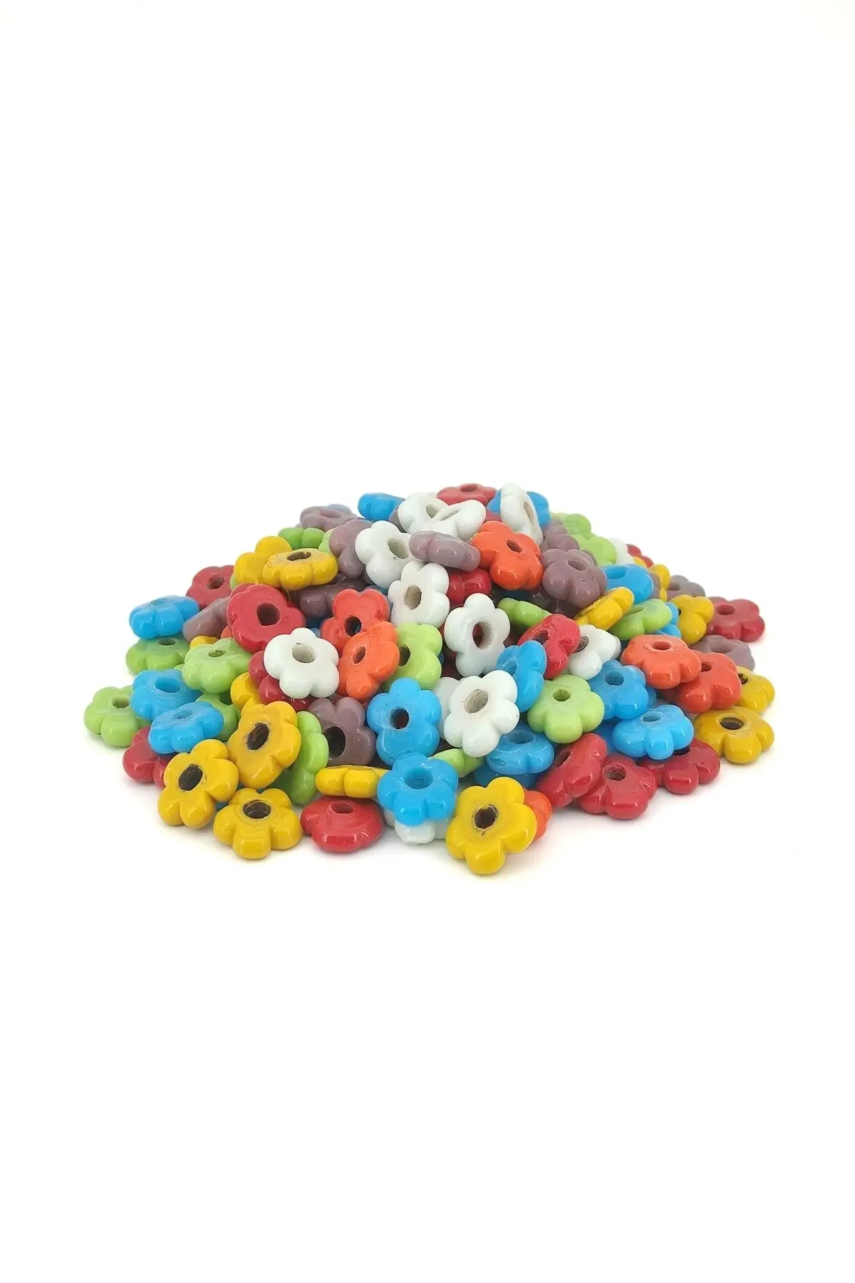 

10 Hobby Supplies & Entertainment Life Murano Daisy Beads Small Size Mixed