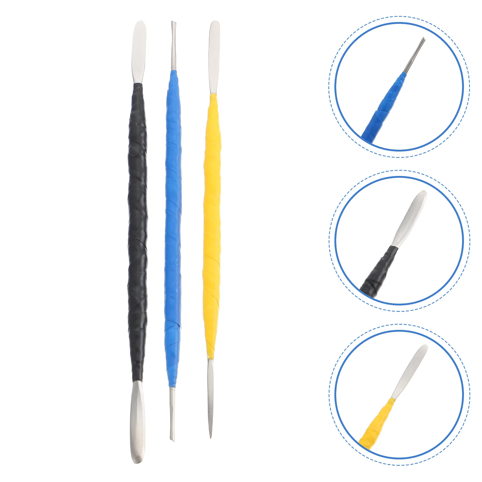 

Tools Clay Sculpting Polymer Stylus Kit Pottery Set Carving Balltool Kids Icing Fondant Sculpture Pen Smoother Professional