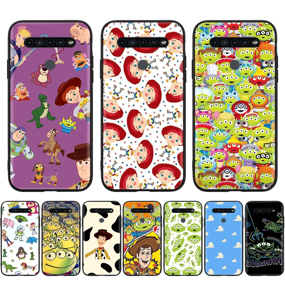 

Toy Story Black Case for iPhone 8 7 Plus 6 6S 5 5S SE X XR XS 11 Pro Max