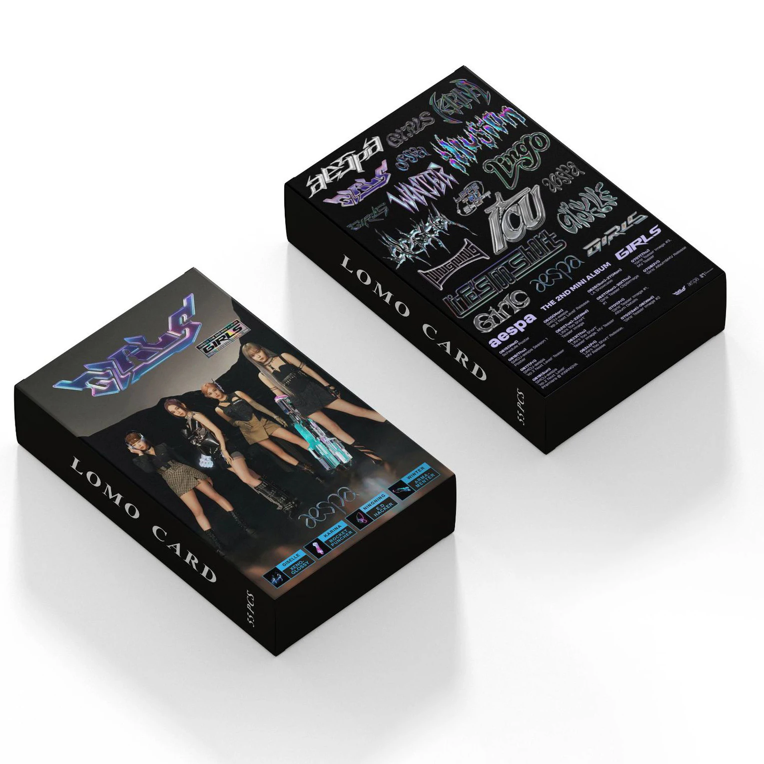 Рисунок 4 - Почтовые открытки Kpop Aespa