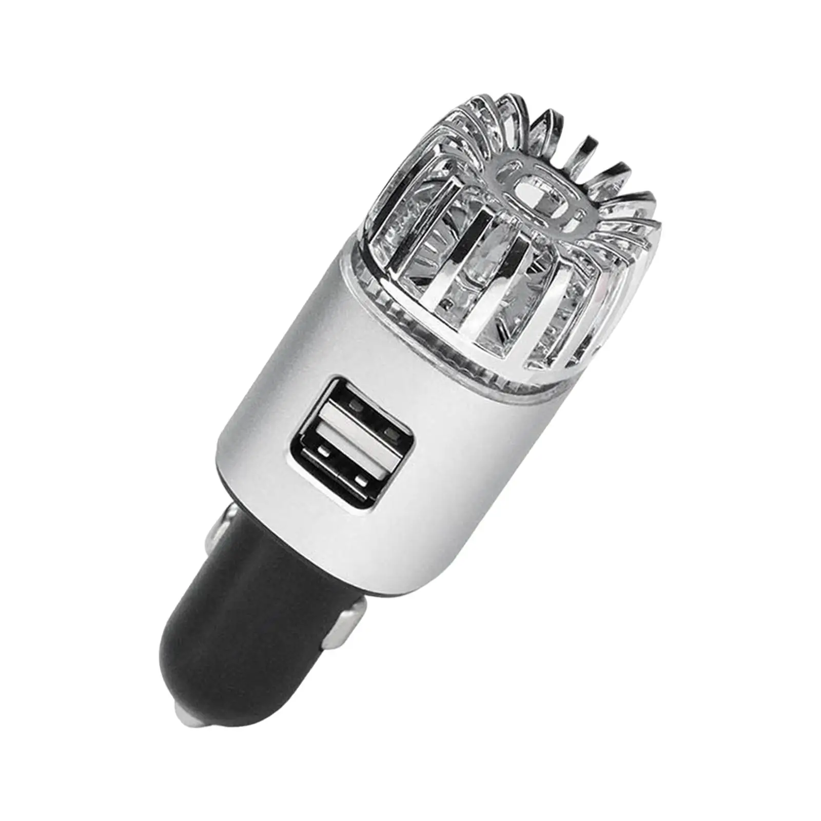 Автомобильный очиститель воздуха 2 в 1 с USB-портами для зарядки гаджеты 12 В