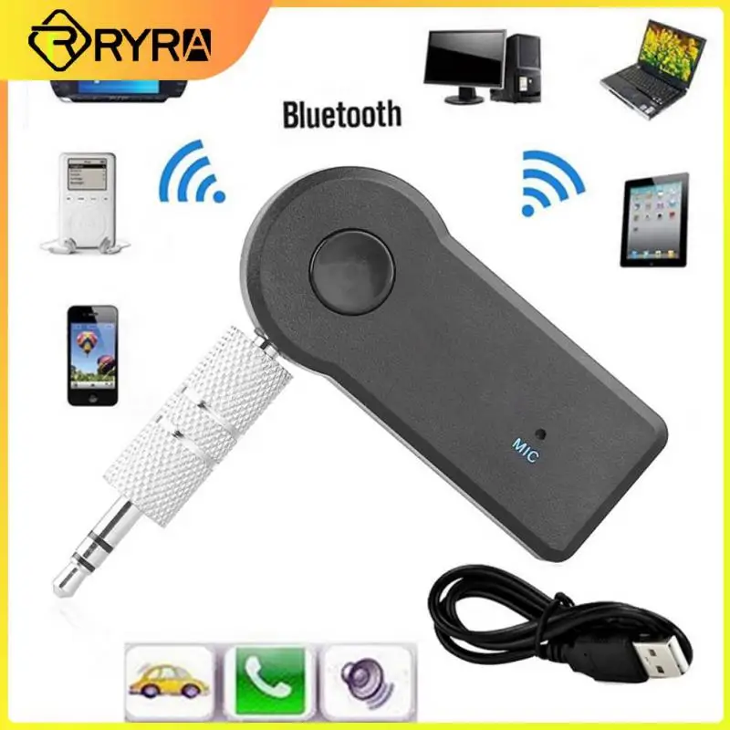 

RYRA 3.5mm Jack Bluetoth Receiver Car Wireless Adapter Transmitter Music Receiver