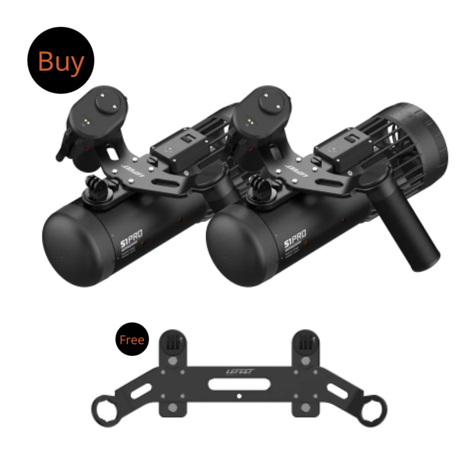 Дешево Электрический самокат Camoro, подводный морской скутер LEFEET S1, пропеллер для дайвинга, водный скутер, оборудование для дайвинга