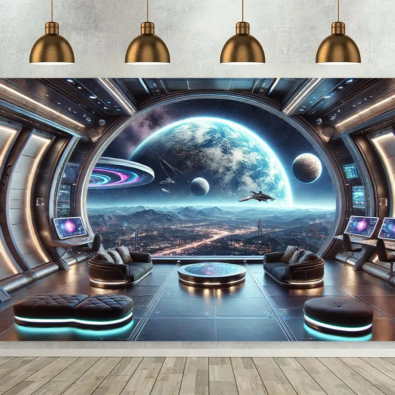 

Гобелен Space Lounge: Galactic Living Experience