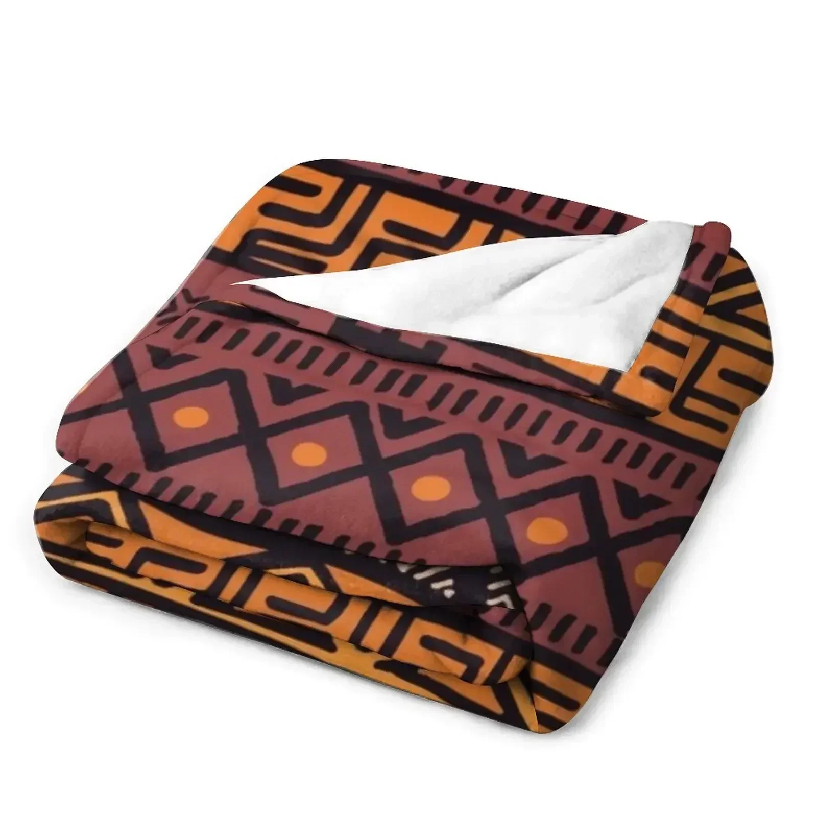 Африканское племенное грязевое одеяло с узором украшения для кровати одеяла из