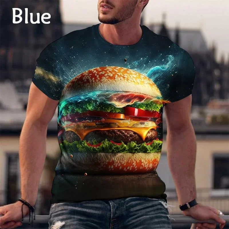 

Мужская футболка с коротким рукавом, с 3D-принтом