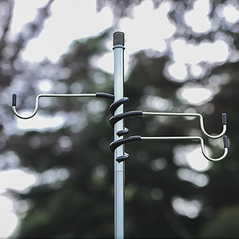 Держатель-подставка из нержавеющей стали для телескопической палатки