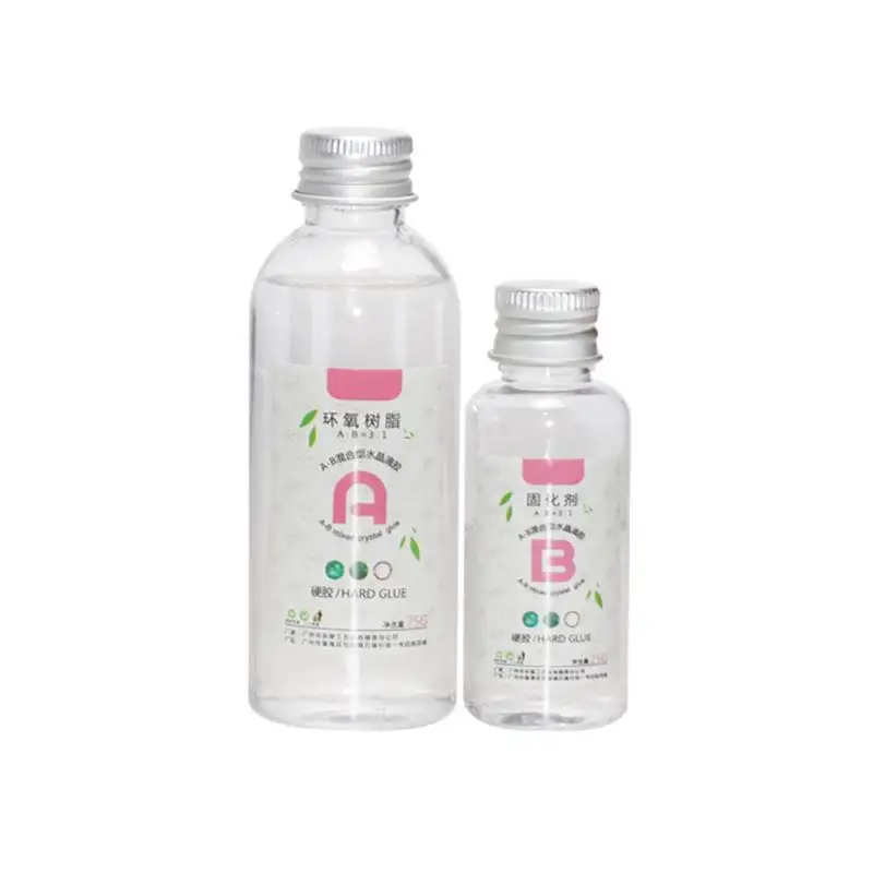 

Mixed Quick Drying Hardener DIY Resin Epoxy Transparent Clear Art High Adhesive Crystal Glue For Jewelry Making