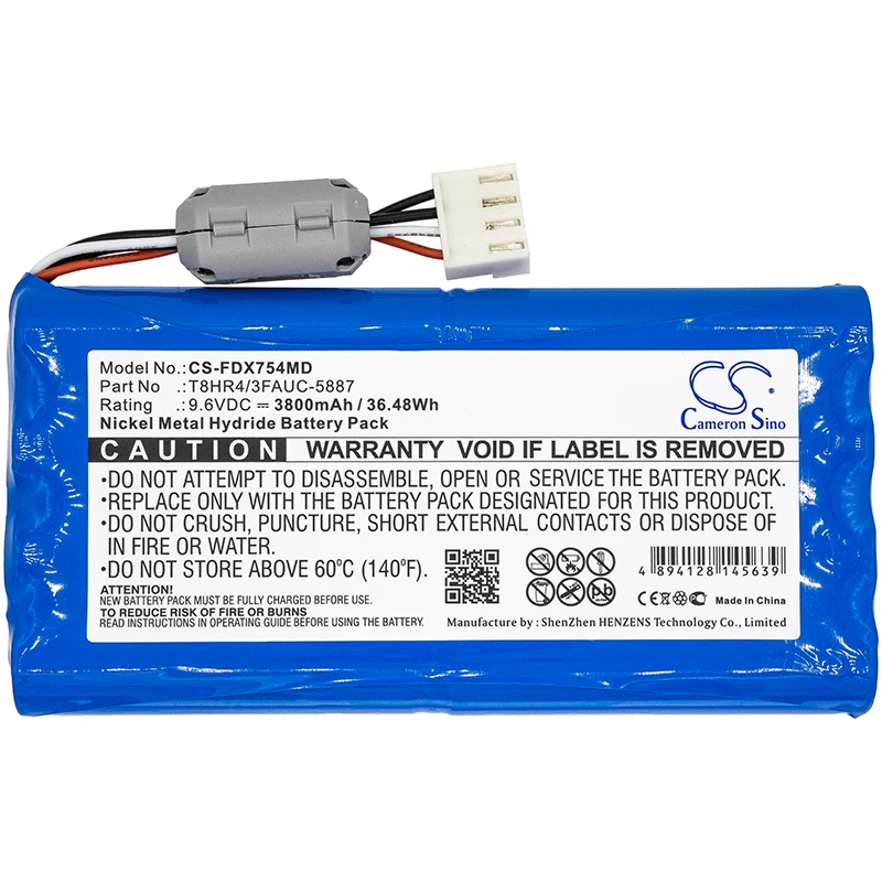 Cameron Sino 3800 мАч аккумулятор для Fukuda FX-7540 FCP-7541 T8HR4/3FAUC-5887