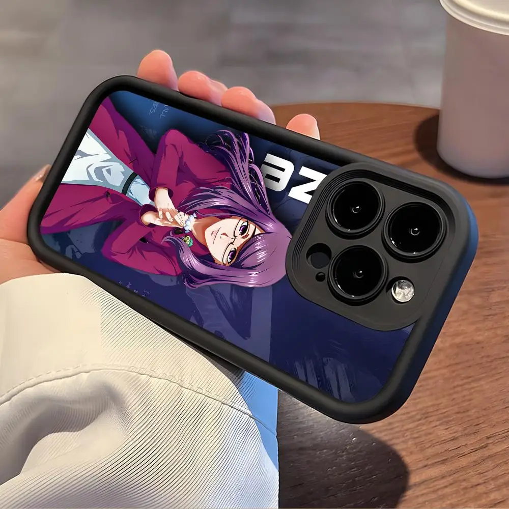 Фото Чехол для телефона Ghoul Rize для iPhone 18 17 16 15 14 13 12 11 Air Pro Max Plus, черный, мягкий, из ТПУ, ударопрочный. №4