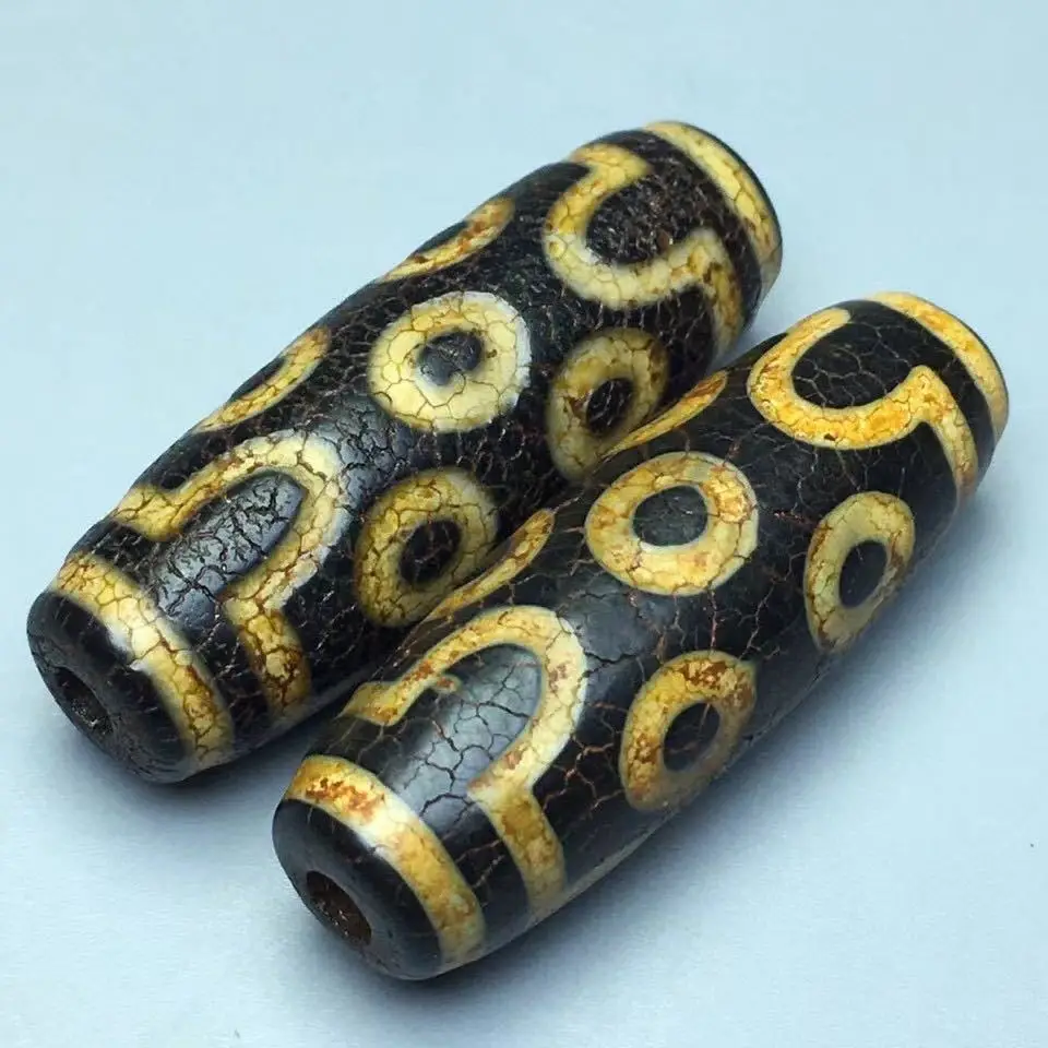 

Tibetan Buddhism 7 Eyes Dzi Bead For Jewelry Making Diy Necklace Bracelet Charms Fengshui Agate Tibet Dzi Bead Amulet Accessorie