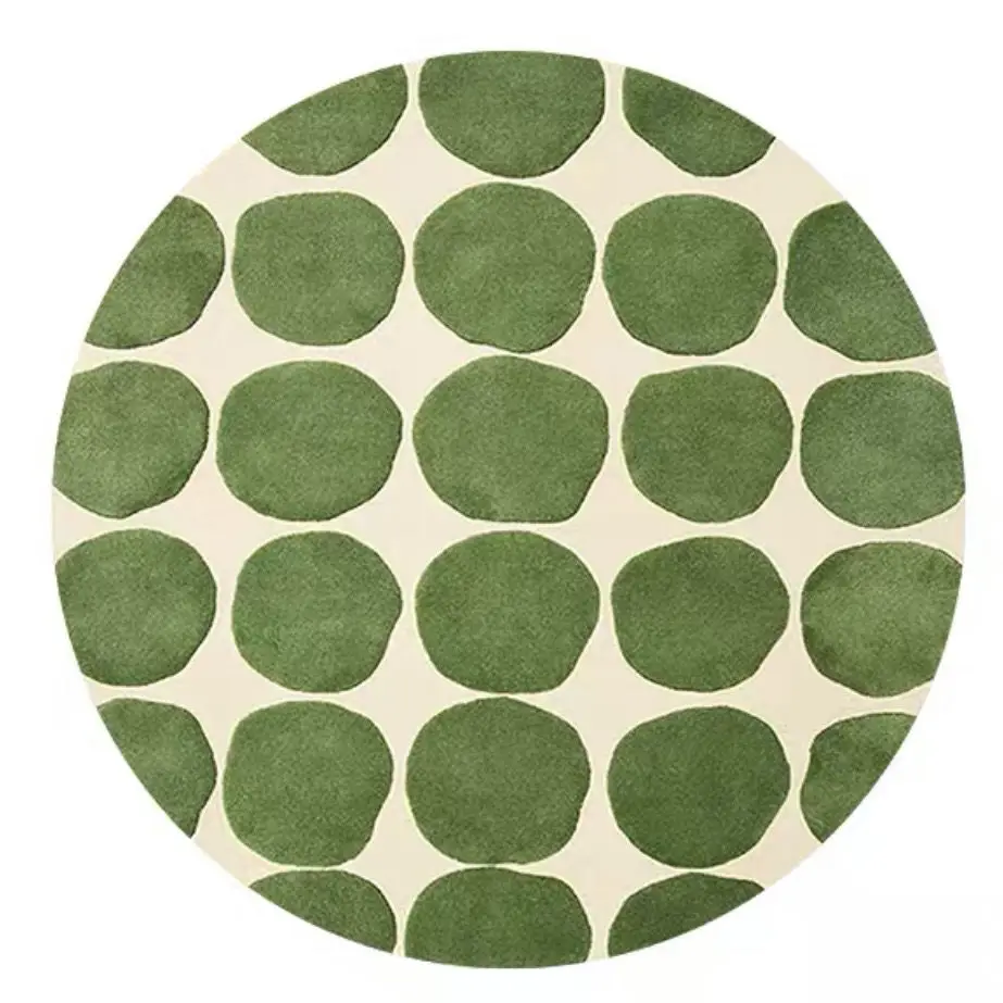 

Круглый ковер Ins из полиэстера