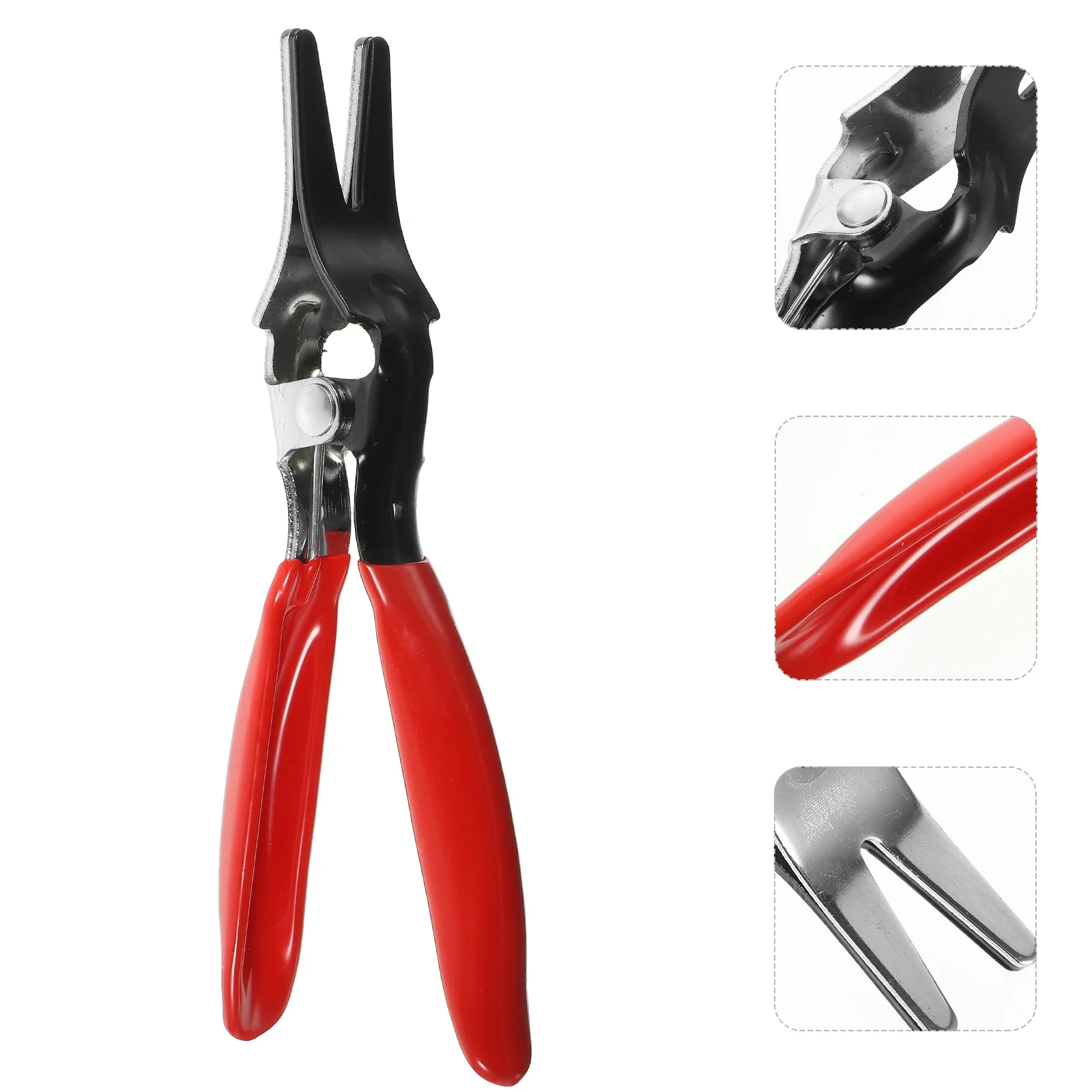 

Vacuum Hose Automotive Pipe Repairing Tool Removal Separator Clamp Pliers Fuel Oil 45 # Steel Tools